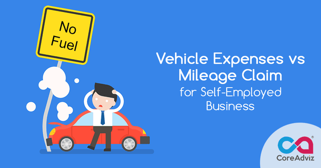 Vehicle Expenses vs Mileage Claim for Self-Employed Business